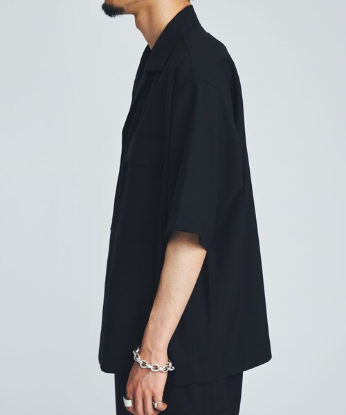 marka（マーカ）の「STUDIOUS別注 OC DOUBLE POCKET S/S SHIRTS（シャツ/ブラウス・メンズ・ホワイト/ブラック/カーキ・2/1）」の20枚目の写真