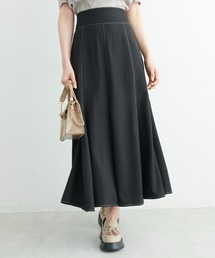 FREE'S MART | ◆配色ステッチバックレースアップフレアスカート(スカート)