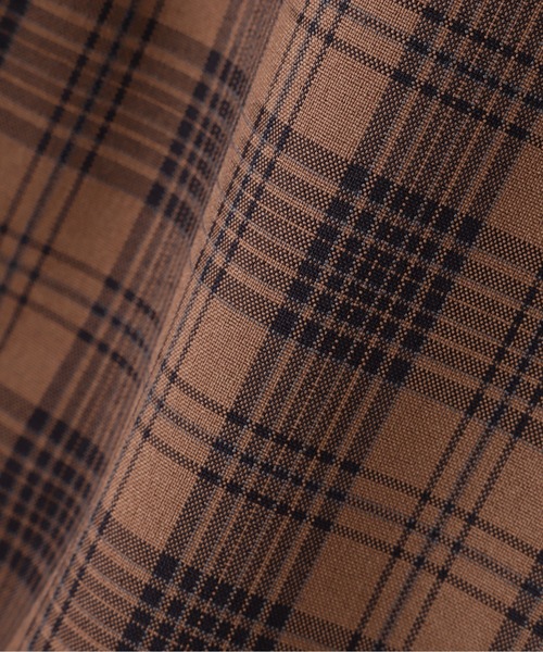 N.（N. Natural Beauty Basic）（エヌエヌナチュラルビューティーベーシック）の「◆ボウタイ風パフ袖チェックブラウス（シャツ/ブラウス・レディース・グレー系その他/ブラウン系その他・MEDIUM）」の14枚目の写真