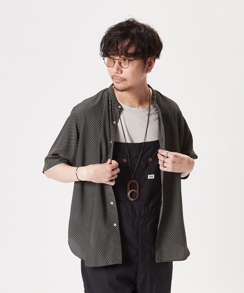 EDIFICE LA BOUCLE / エディフィス ラブークル　日本製 セール】【LA BOUCLE / ラブークル】オープンカラーシャツ