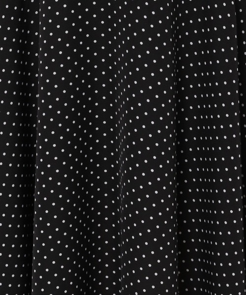 mysty woman（ミスティウーマン）の「ドット柄マーメイドスカート 297619（スカート・レディース・ホワイト/ブラック/ベージュ・FREE）」の18枚目の写真