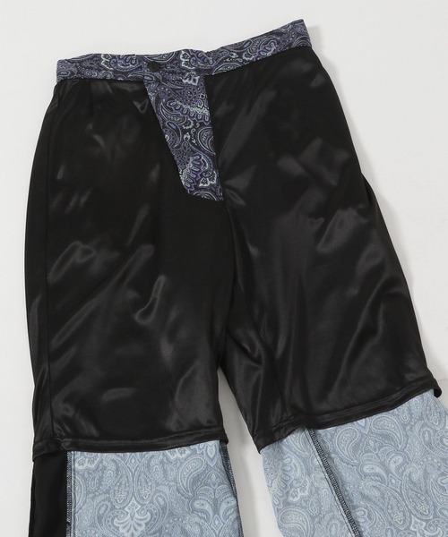 PAGEBOY（ページボーイ）の「エスニック柄切替パンツ（その他パンツ・レディース・ブラック/オフホワイト・FREE）」の8枚目の写真