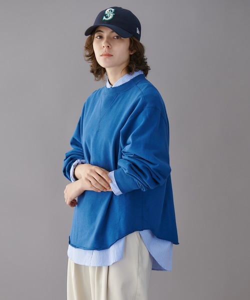 THE SHINZONE（ザ　シンゾーン）の「THE SHINZONE | W GAZETTE PO WOMEN（スウェット・レディース・ブルー/グレー/ベージュ系その他・FREE）」の8枚目の写真