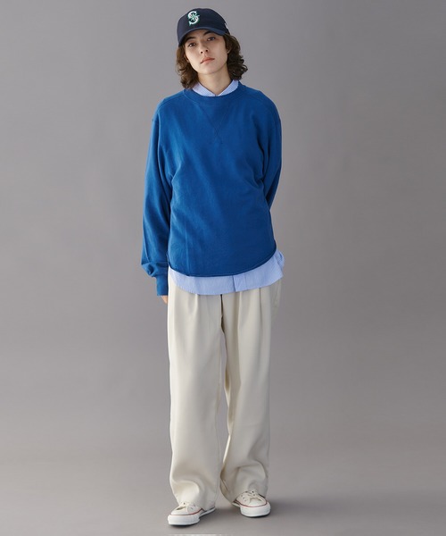 THE SHINZONE（ザ　シンゾーン）の「THE SHINZONE | W GAZETTE PO WOMEN（スウェット・レディース・ブルー/グレー/ベージュ系その他・FREE）」の5枚目の写真