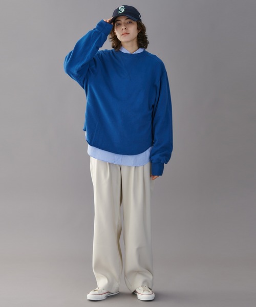 THE SHINZONE（ザ　シンゾーン）の「THE SHINZONE | W GAZETTE PO WOMEN（スウェット・レディース・ブルー/グレー/ベージュ系その他・FREE）」の6枚目の写真