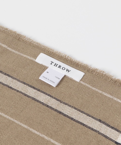 URBAN RESEARCH ROSSO WOMEN(アーバンリサーチ ロッソ)の「THROW ZOE(ストール/ショール・レディース・ストライプ・-)」の7枚目の写真