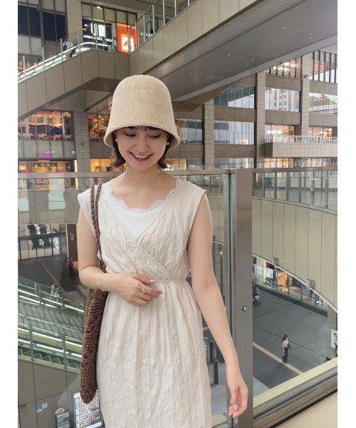 flower（フラワー）の「ブリージーバケットハット（ハット・レディース・アイボリー・FREE）」の3枚目の写真