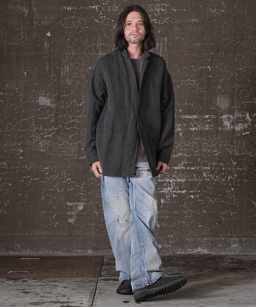 EGO TRIPPING（エゴトリッピング）の「mp10294-S917 LOOSE BOOTSCUT remake デニムパンツ（デニムパンツ・メンズ・インディゴブルー・29/30/31/33）」の14枚目の写真