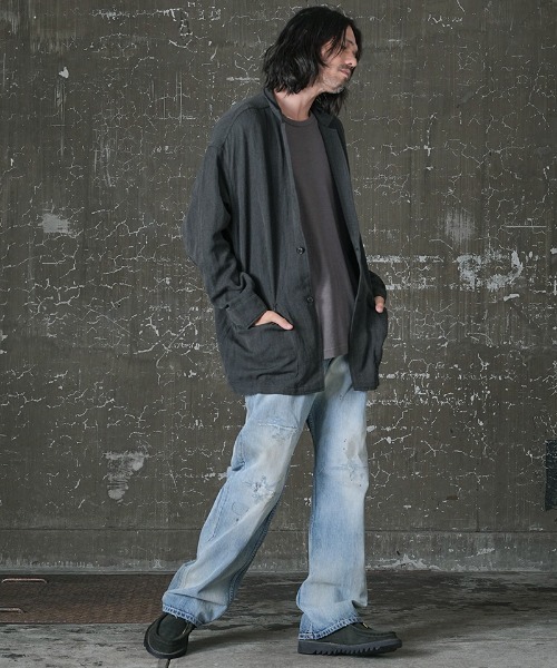 EGO TRIPPING（エゴトリッピング）の「mp10294-S917 LOOSE BOOTSCUT remake デニムパンツ（デニムパンツ・メンズ・インディゴブルー・29/30/31/33）」の9枚目の写真