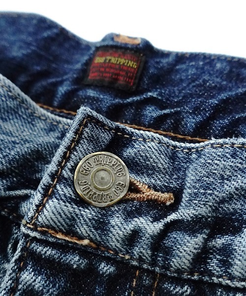 EGO TRIPPING（エゴトリッピング）の「mp10294-S917 LOOSE BOOTSCUT remake デニムパンツ（デニムパンツ・メンズ・インディゴブルー・29/30/31/33）」の12枚目の写真