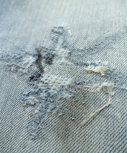 EGO TRIPPING（エゴトリッピング）の「mp10294-S917 LOOSE BOOTSCUT remake デニムパンツ（デニムパンツ・メンズ・インディゴブルー・29/30/31/33）」の6枚目の写真