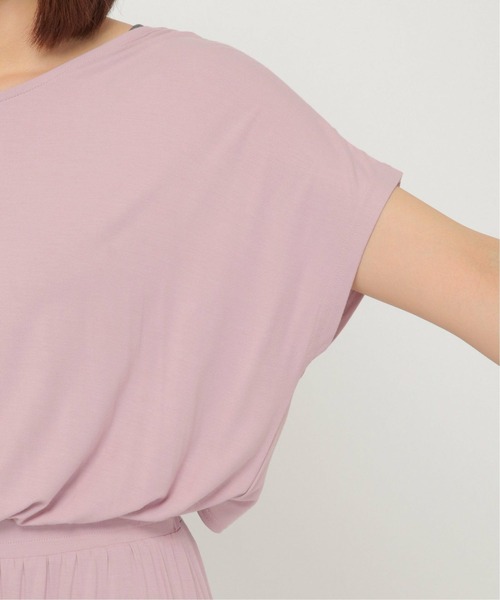 IKKA LOUNGE(イッカラウンジ)の「リボン使いワンピース(ワンピース・レディース・ピンク/チャコールグレー・M/L)」の11枚目の写真