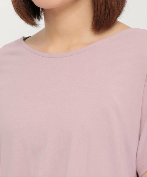 IKKA LOUNGE(イッカラウンジ)の「リボン使いワンピース(ワンピース・レディース・ピンク/チャコールグレー・M/L)」の13枚目の写真