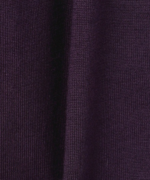 179/WG(イチナナキュウダブルジー)の「襟付きカーディガン(カーディガン/ボレロ・レディース・パープル/グリーン/ボルドー/オフホワイト・FREE)」の19枚目の写真