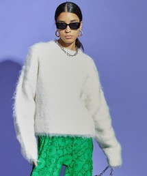 MAISON SPECIAL | モヘアシャギーショートニットプルオーバー【MAISON SPECIAL/メゾンスペシャル】(ニット/セーター)