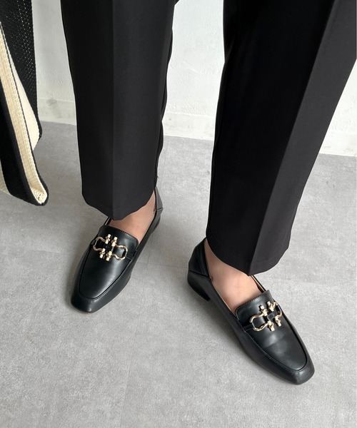 prose verse（プロズヴェール）の「2wayビットローファー（ローファー・レディース・ホワイト/ブラウン/ブラック・MEDIUM/SMALL/X-LARGE/LARGE）」の5枚目の写真