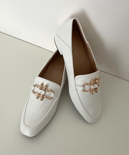 prose verse（プロズヴェール）の「2wayビットローファー（ローファー・レディース・ホワイト/ブラウン/ブラック・MEDIUM/SMALL/X-LARGE/LARGE）」の7枚目の写真