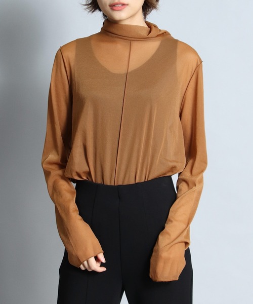 【セール】シアーハイネックカットソー（Tシャツ/カットソー）｜TITE IN THE STORE（ティテ インザ ストア）