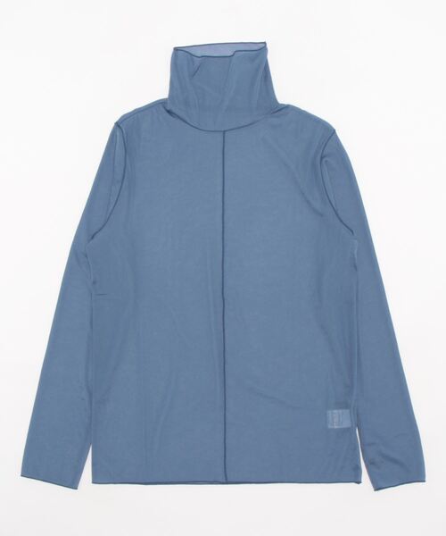 TITE IN THE STORE（ティテ　インザ　ストア）の「シアーハイネックカットソー（Tシャツ/カットソー・レディース・ブラック/ブルー/ブラウン/オフホワイト・38）」の8枚目の写真