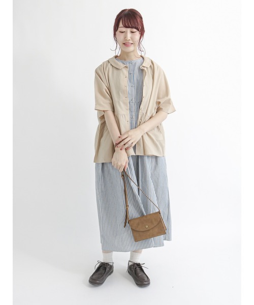 Samansa Mos2(サマンサ モスモス)の「スクエアミニショルダーバッグ(ショルダーバッグ・レディース・ブラック/ベージュ/レッド・フリ-)」の9枚目の写真