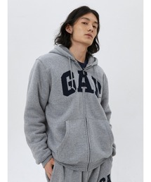 GAP | ヴィンテージ ソフトGAPアーチロゴ入りボアパーカー(パーカー)