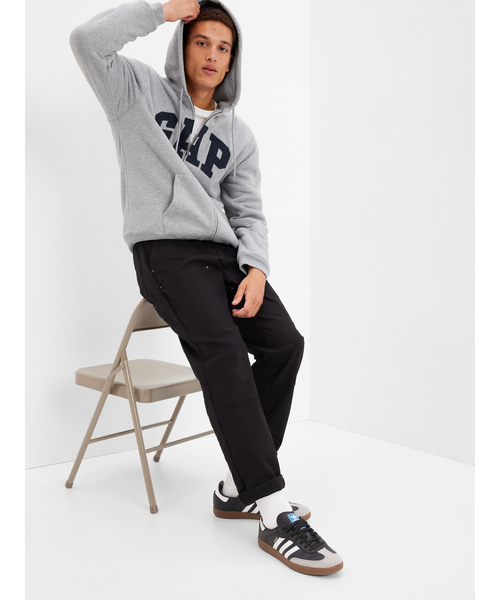 GAP（ギャップ）の「ヴィンテージ ソフトGAPアーチロゴ入りボアパーカー（パーカー・メンズ・ベージュ系その他/グレー/ブラウン/ベージュ/ブラック系その他・XS/L/XL/M/S）」の20枚目の写真
