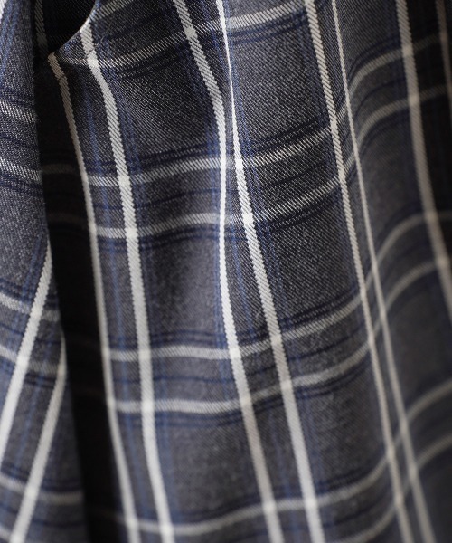 LUPILIEN（ルピリアン）の「ＴＲチェックスカート（スカート・レディース・チャコールグレー/パープル/ブラウン・FREE）」の22枚目の写真