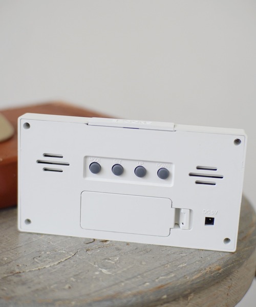 セール】シンプル マルチ デジタル時計 クリア/ノーマル #（置時計