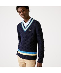 LACOSTE（ラコステ）の「Vネックテニスセーター（ニット/セーター