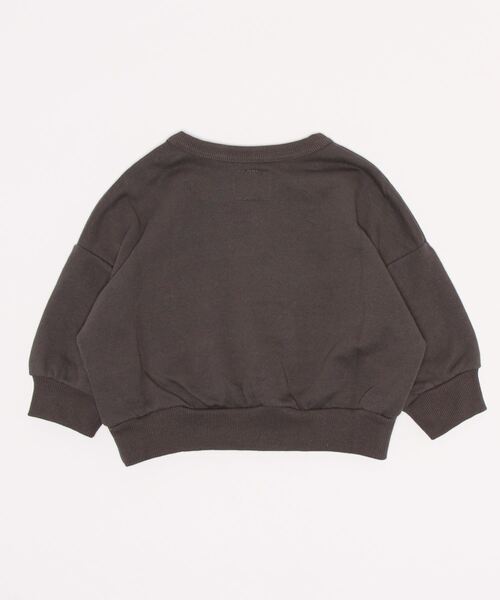 Life Support Products（ライフサポートプロダクツ）の「ウラケヴィンテージプリントトレーナー（80～150cm）（スウェット・キッズ・チャコール/ベージュ/レッド/グリーン/杢グレー/オフホワイト・80/90/95/100/110/120/130/140/150）」の7枚目の写真