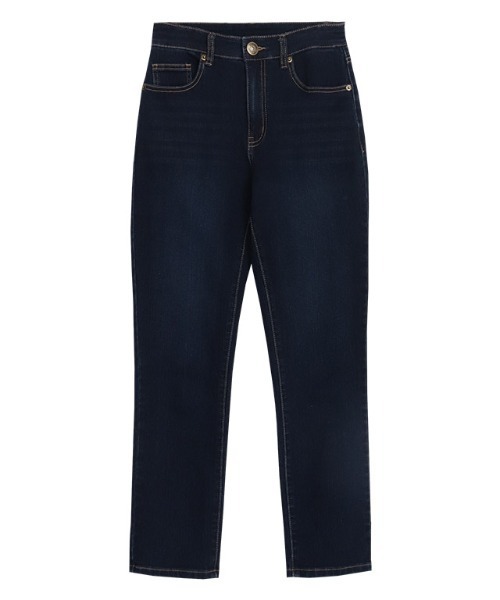 Pierrot（ピエロ）の「大人のためのテーパードデニム（デニムパンツ・レディース・グレー/ブルー系その他/ブラック/ブルー/ブラック系その他/サックスブルー/ホワイト/ブルー系その他3/ブルー系その他2/インディゴブルー/ネイビー・L/M/S/LL）」の9枚目の写真