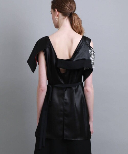 the CADRE(カードル)の「024-1(Tシャツ/カットソー・レディース・ブラック・FREE)」の5枚目の写真