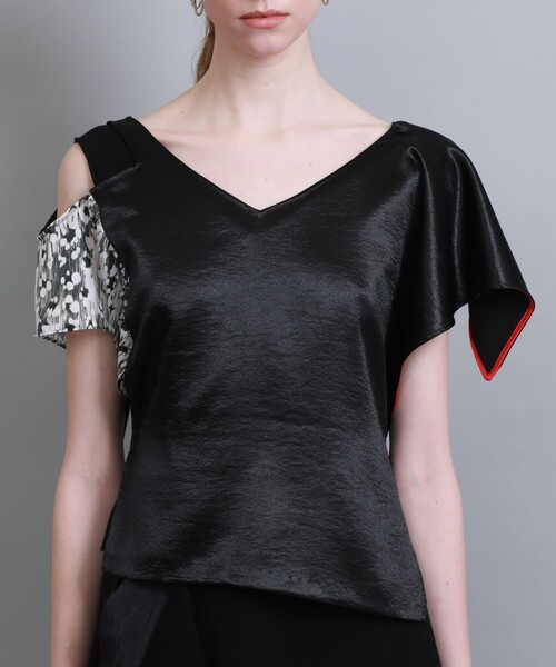 the CADRE(カードル)の「024-1(Tシャツ/カットソー・レディース・ブラック・FREE)」の6枚目の写真