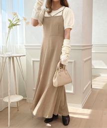 apres jour | クシュクシュクロスキャミワンピース【ZOZOTOWN限定アイテム】(ワンピース)