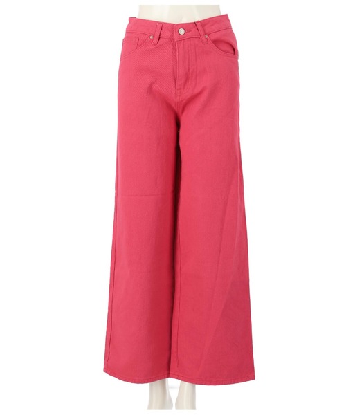 LATINA(ラティーナ)の「カラーストレートワイドパンツ(その他パンツ・レディース・ブラック/ピンク・S/M/L)」の22枚目の写真