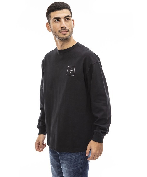 BILLABONG（ビラボン）の「BILLABONG メンズ BIG SQUARE ロンＴ 【2022年秋冬モデル】/ビラボンバックプリント長袖ロンT（Tシャツ/カットソー・メンズ・モスグリーン/ホワイト/ブラック/ベージュ・LARGE/X-LARGE/MEDIUM）」の7枚目の写真