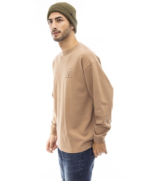 BILLABONG（ビラボン）の「BILLABONG メンズ BIG SQUARE ロンＴ 【2022年秋冬モデル】/ビラボンバックプリント長袖ロンT（Tシャツ/カットソー・メンズ・モスグリーン/ホワイト/ブラック/ベージュ・LARGE/X-LARGE/MEDIUM）」の19枚目の写真