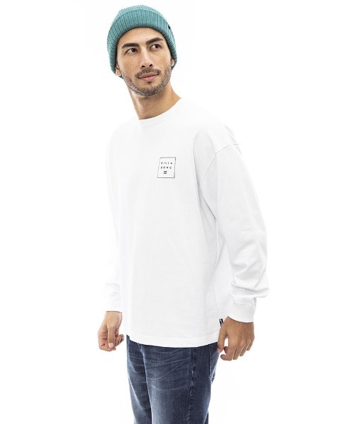 BILLABONG（ビラボン）の「BILLABONG メンズ BIG SQUARE ロンＴ 【2022年秋冬モデル】/ビラボンバックプリント長袖ロンT（Tシャツ/カットソー・メンズ・モスグリーン/ホワイト/ブラック/ベージュ・LARGE/X-LARGE/MEDIUM）」の11枚目の写真