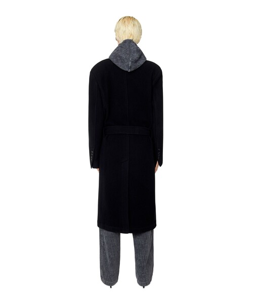 DIESEL（ディーゼル）の「レディース ロングコート ウール（チェスター