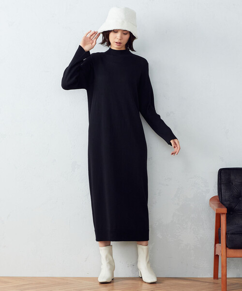 COMME CA ISM（コムサイズム）の「ボア　バケットハット（ハット・レディース・ブラック/アイボリー・FREE）」の3枚目の写真