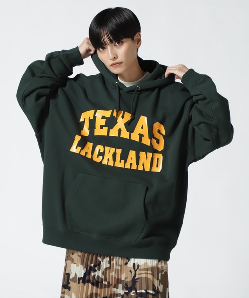 AVIREX（アヴィレックス）の「PULL PARKA AIR FORCE BASE/ プルパーカーエアフォースベース（パーカー・レディース・ネイビー/ダークグリーン系/ホワイト/ブラック・F）」の3枚目の写真