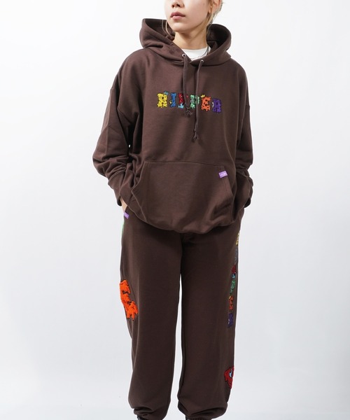 RIPPER（リッパー）の「RIPPER サガラ刺繍 スウェットパンツ