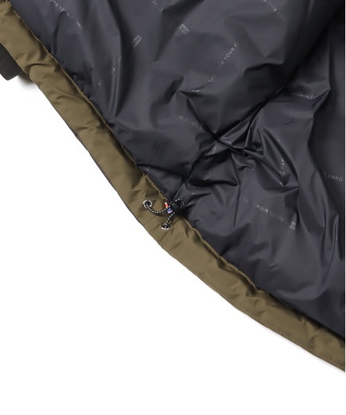 CHUMS（チャムス）の「CHUMS/チャムス ダウンジャケット パネルカラージャケット/防水 フェザーダウン/ゴアテックスインフィニアムダウンジャケット/CH04-1316（ダウンジャケット/コート・メンズ・ネイビー/ブラック×カーキ/ブラック・M/L/XL）」の18枚目の写真