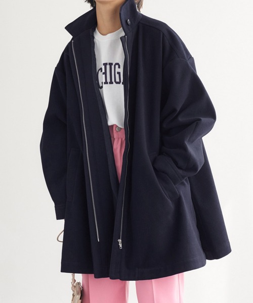 Chaco closet（チャコ クローゼット）の「メルトンスタンドカラー