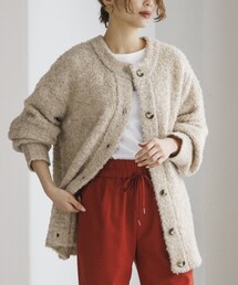 Cutie Blonde | 【ぽこふわ】ブークレニットカーディガン(カーディガン/ボレロ)