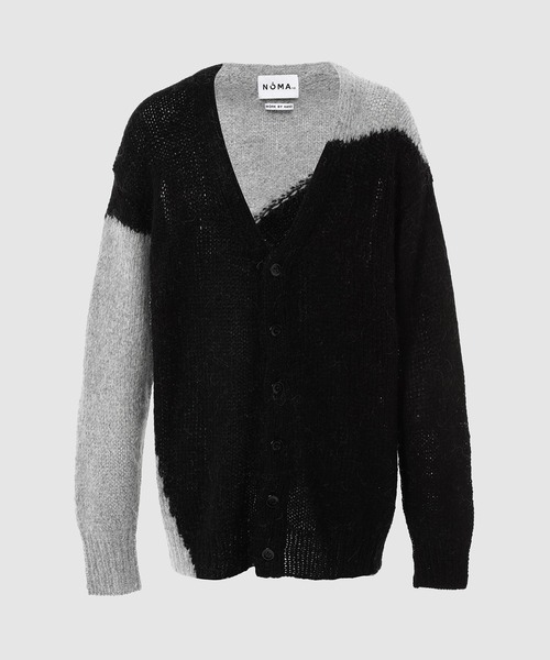 NOMA t.d.（ノーマティーディー）の「Hand Knitted Mohair Cardigan（カーディガン/ボレロ・メンズ・ブラウン系その他/ブラック系その他/グリーン系その他/グレー系その他・3/5/4/1）」の2枚目の写真