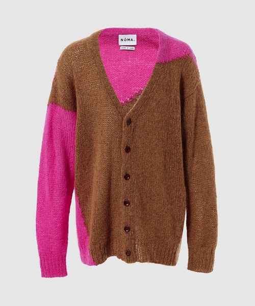 NOMA t.d.（ノーマティーディー）の「Hand Knitted Mohair Cardigan（カーディガン/ボレロ・メンズ・ブラウン系その他/ブラック系その他/グリーン系その他/グレー系その他・3/5/4/1）」の3枚目の写真