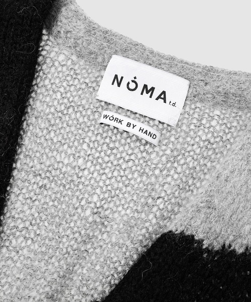 NOMA t.d.（ノーマティーディー）の「Hand Knitted Mohair Cardigan（カーディガン/ボレロ・メンズ・ブラウン系その他/ブラック系その他/グリーン系その他/グレー系その他・3/5/4/1）」の6枚目の写真