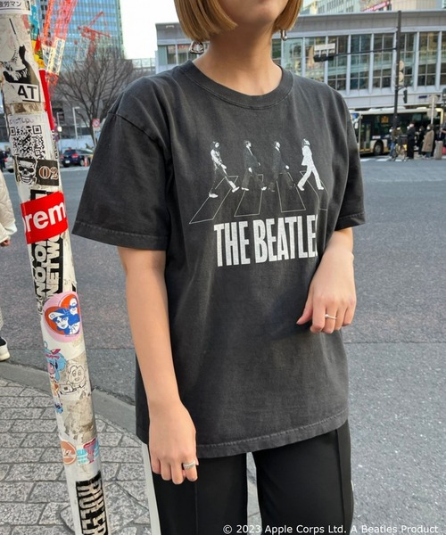 GOOD ROCK SPEED(グッドロックスピード)の「☆ 【GOOD ROCK SPEED/グッドロックスピード】THE BEATLES TEE 23BTL004W,23BTL007W(Tシャツ/カットソー・レディース・B/A・FREE)」の2枚目の写真