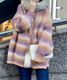 un dix cors | 主役カーデ　グラデーションカーディガン(カーディガン/ボレロ)